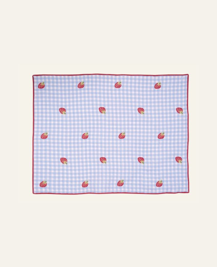 Brikke blå - 35x45 cm blå - 1