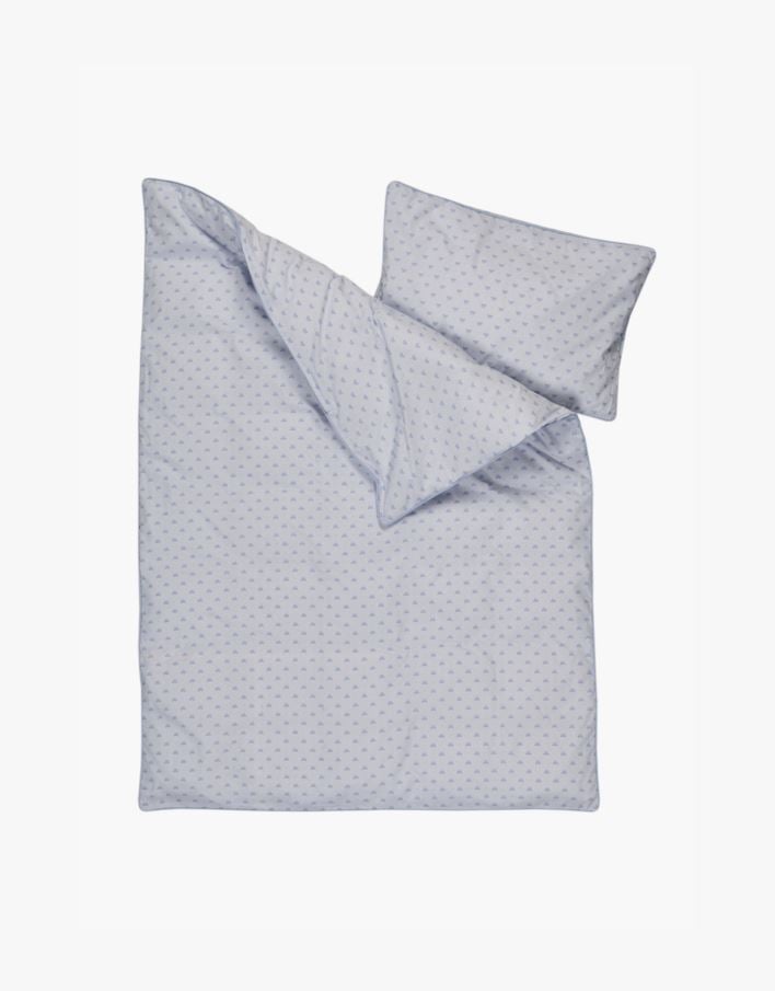 Sengesett lys blå - 65x80 35x40cm lys blå - 1