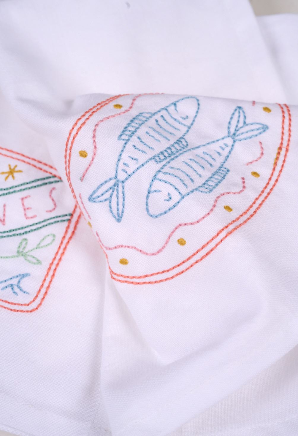 3 pk tøyserviett hvit - 3