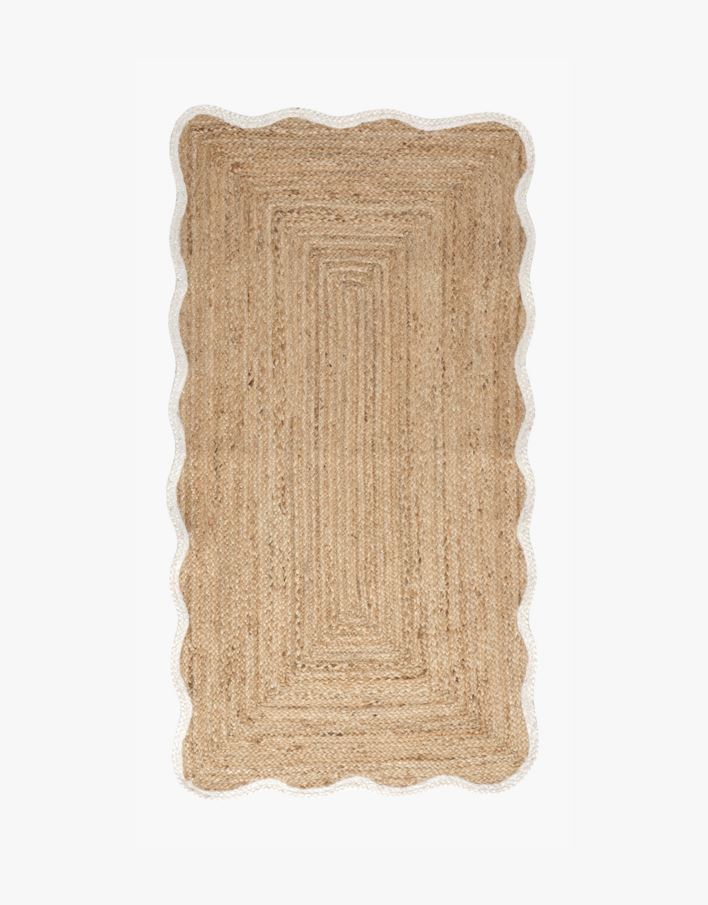 Jute teppe offwhite - 80x150 cm offwhite - 1