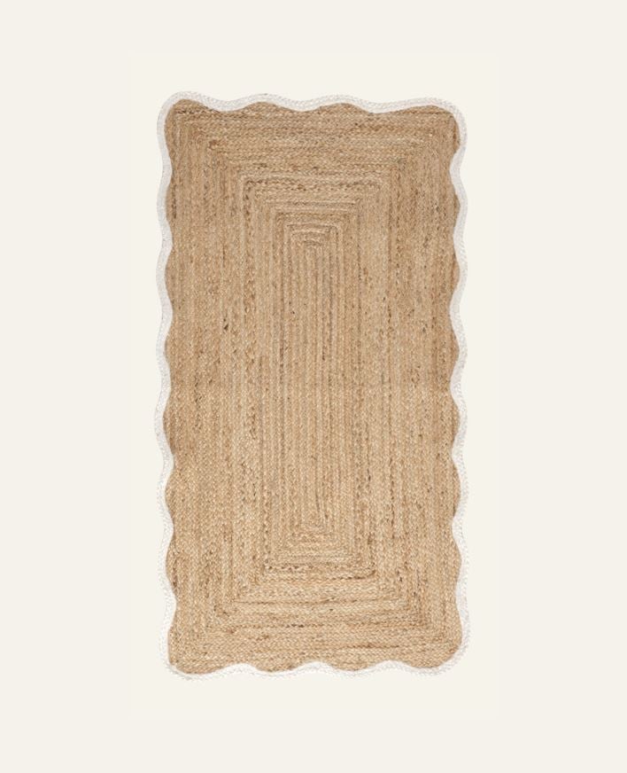 Jute teppe offwhite - 80x150 cm offwhite - 1