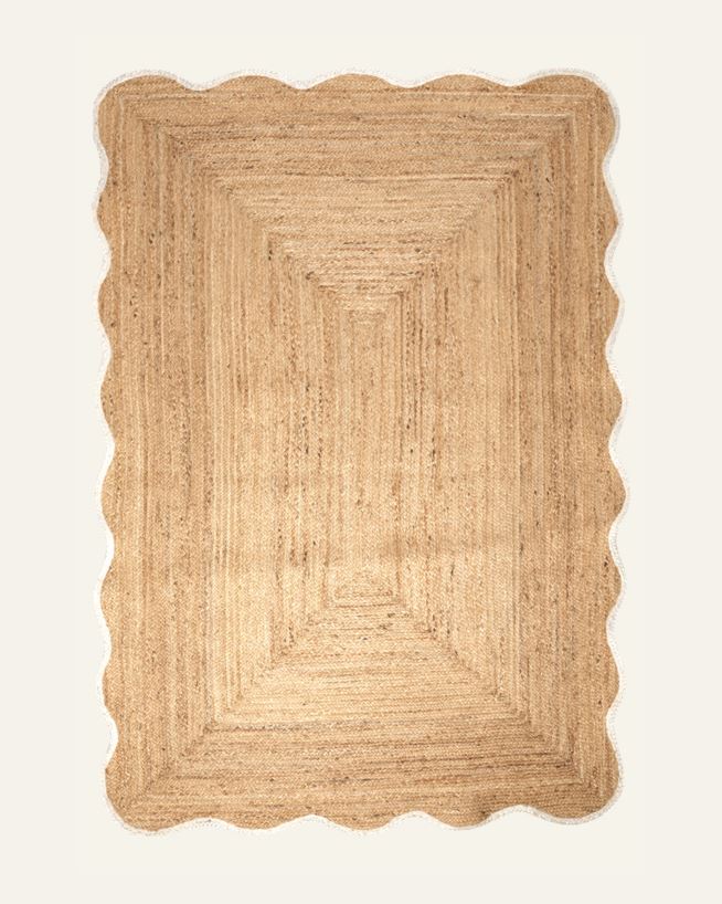 Jute teppe offwhite - 160x230 cm offwhite - 1