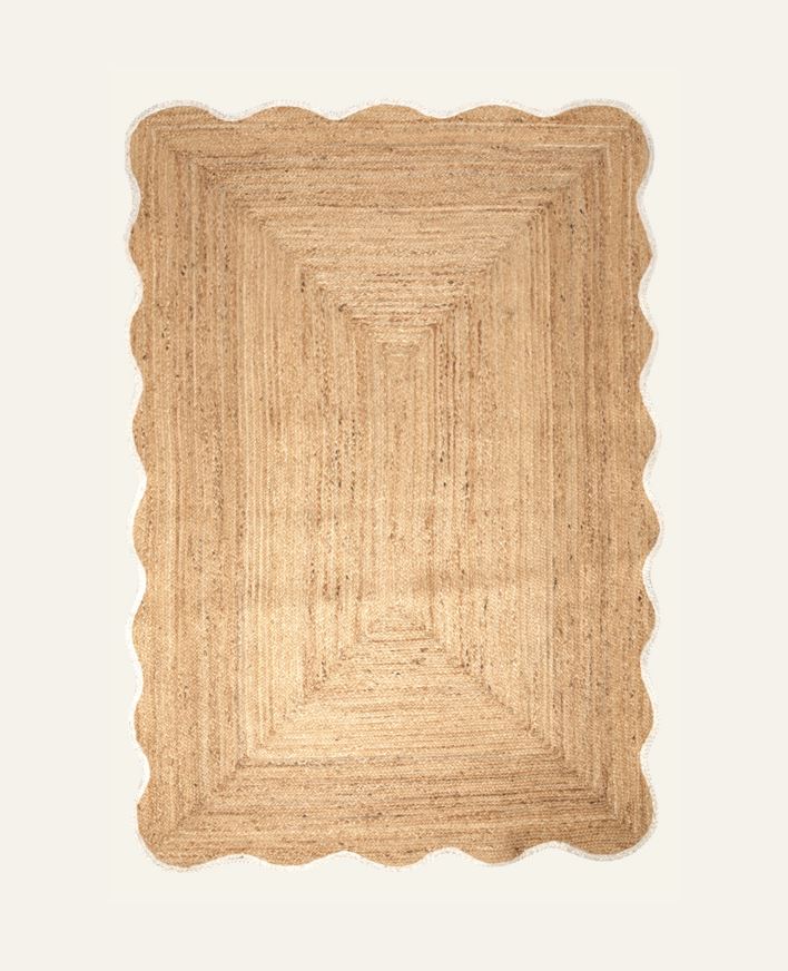 Jute teppe offwhite - 160x230 cm offwhite - 1