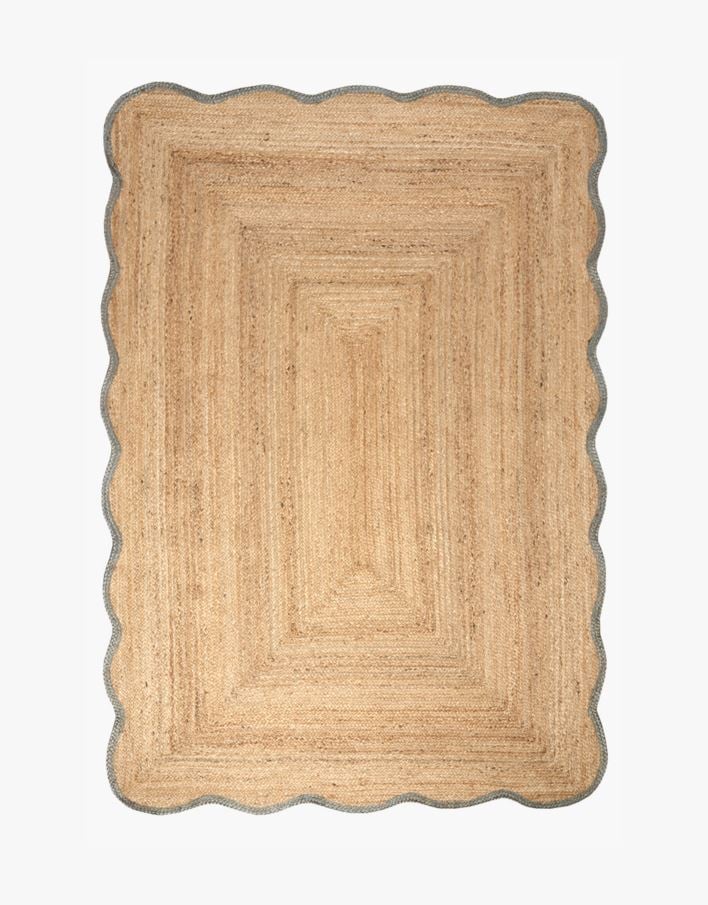 Jute teppe olivengrønn - 160x230 cm olivengrønn - 1