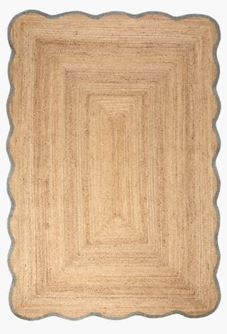 Kid Wava Jute Teppe Olivengrønn 160x230 cm