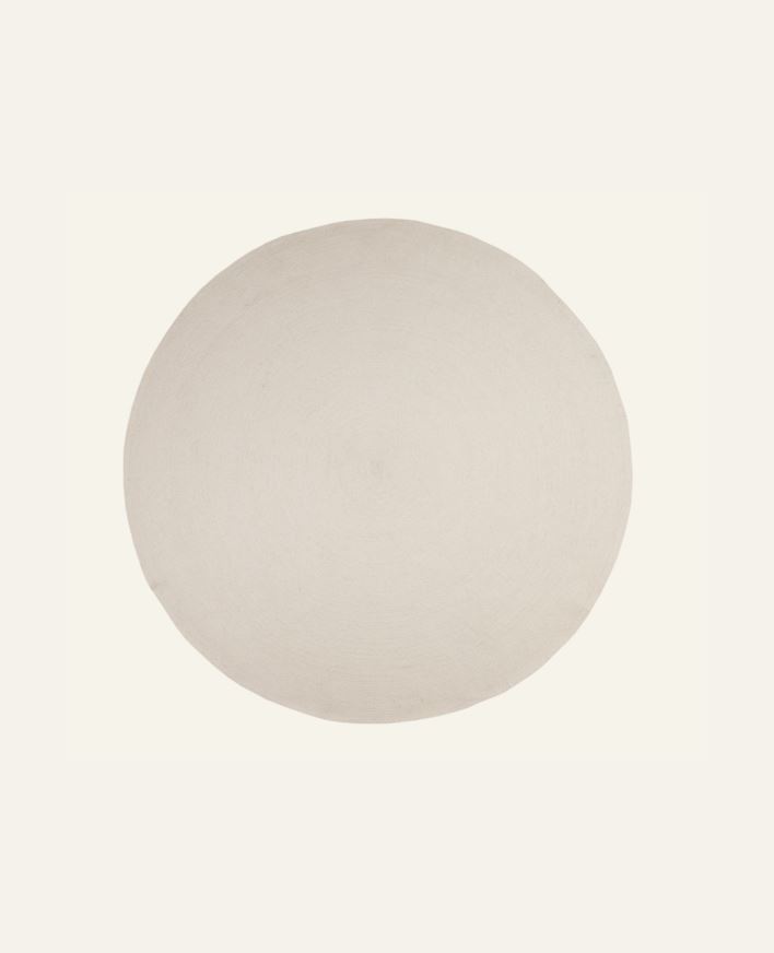 Teppe offwhite - ø200 cm offwhite - 1