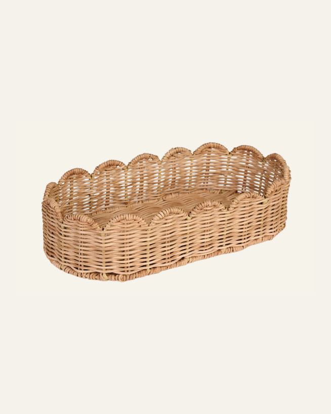 Kurv natur - 33x17x12 cm natur - 1