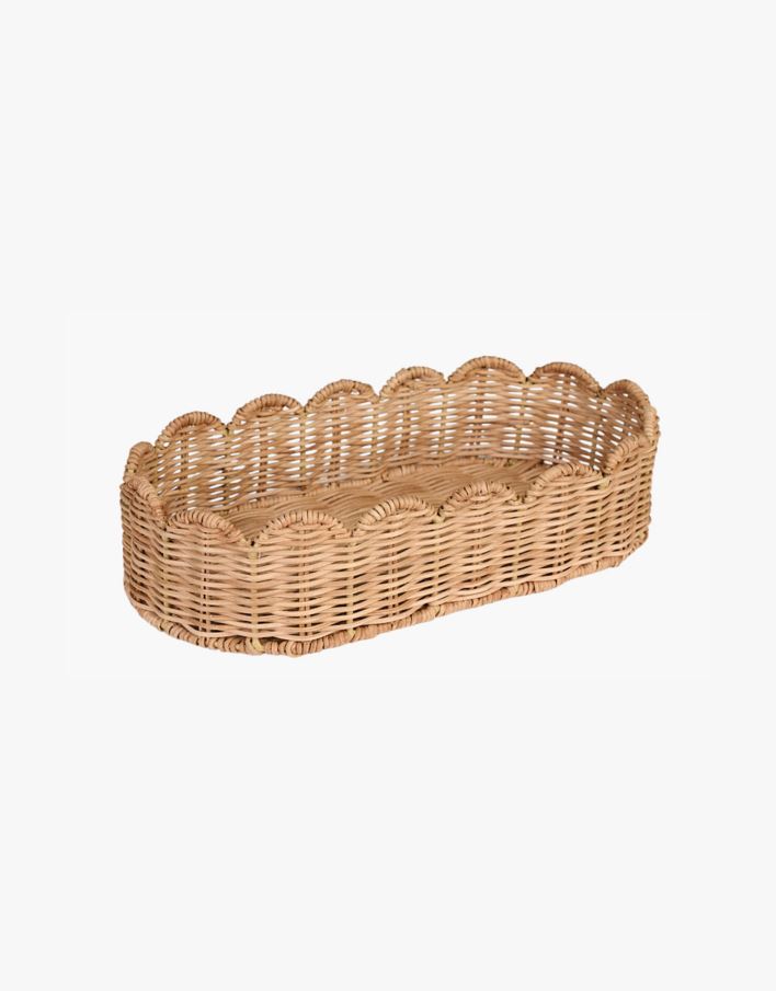 Kurv natur - 33x17x12 cm natur - 1