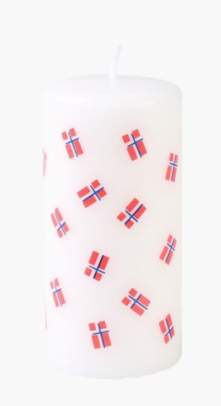 Kid Flagg Kubbelys Multi Rød 5,8x12 cm