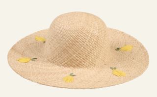 Kid Sunny Citrus Stråhatt Natur 39x11 cm