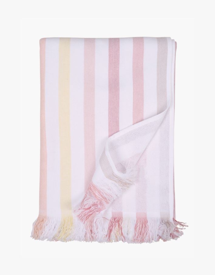 Badehåndkle multi rosa - 75x150cm multi rosa - 1