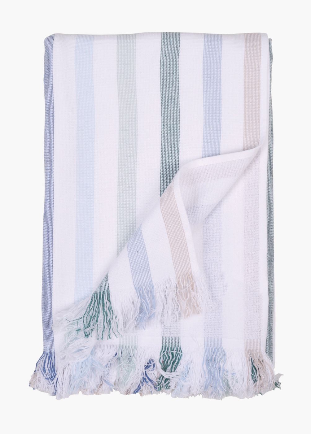 Badehåndkle multi blå - 75x150cm multi blå - 1