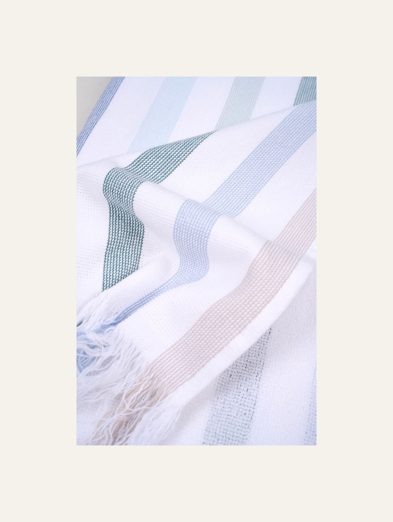 Badehåndkle multi blå - 2