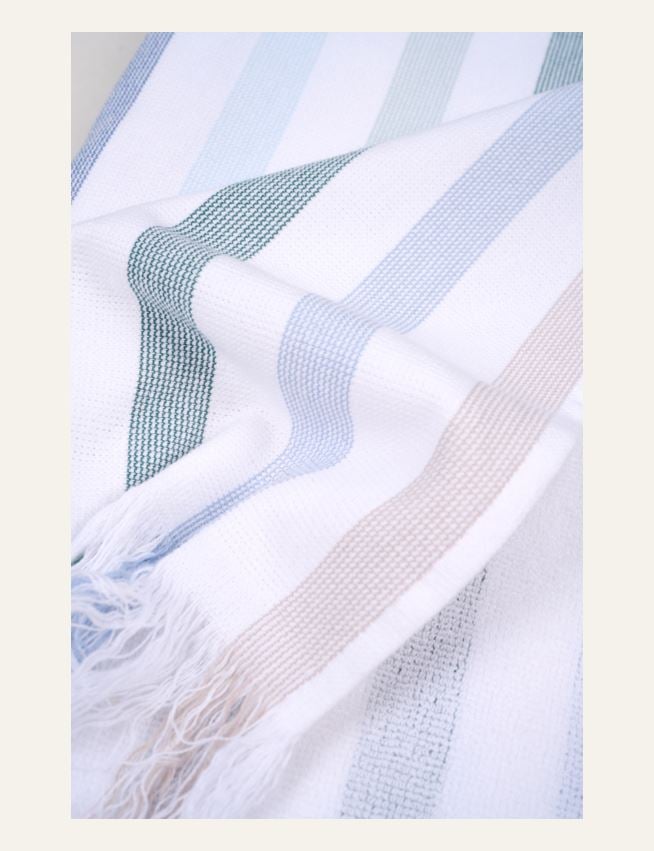 Badehåndkle multi blå - 2