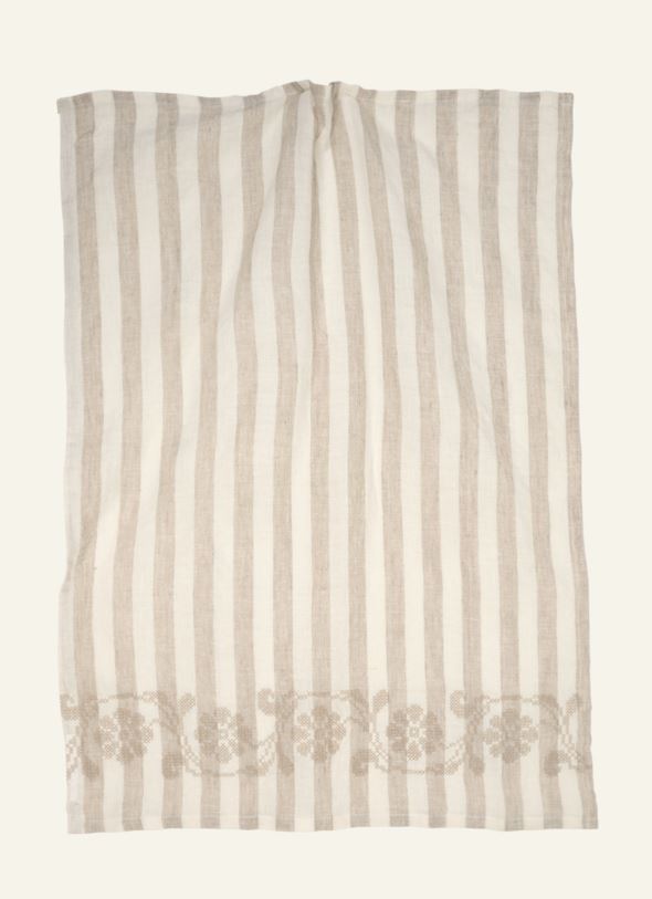 Kjøkkenhåndkle beige - 2