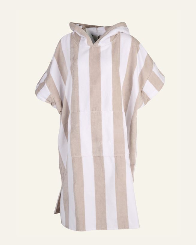 Poncho multi beige - one size multi beige - 1