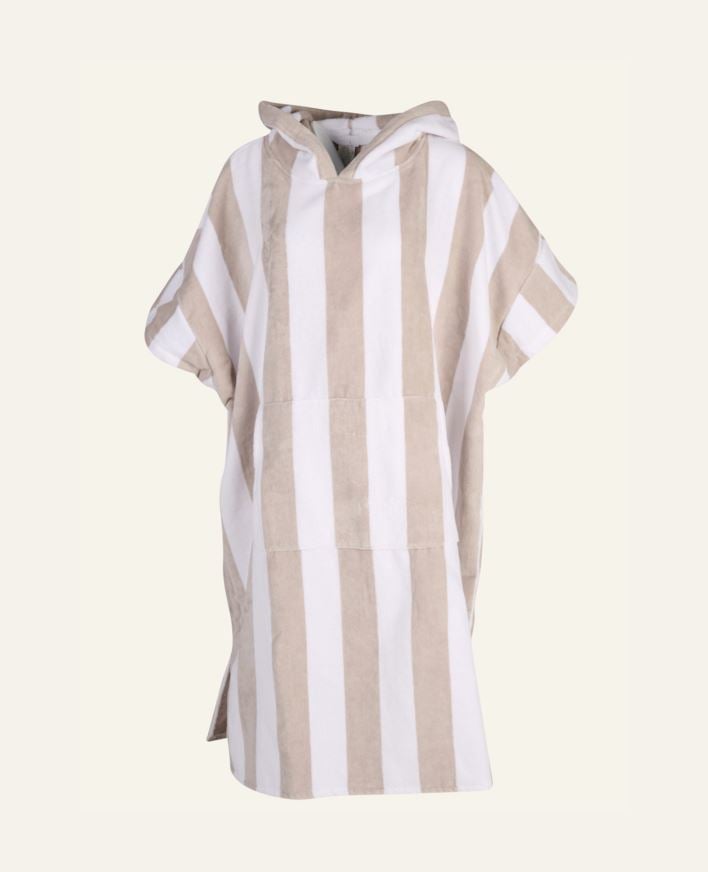 Poncho multi beige - one size multi beige - 1