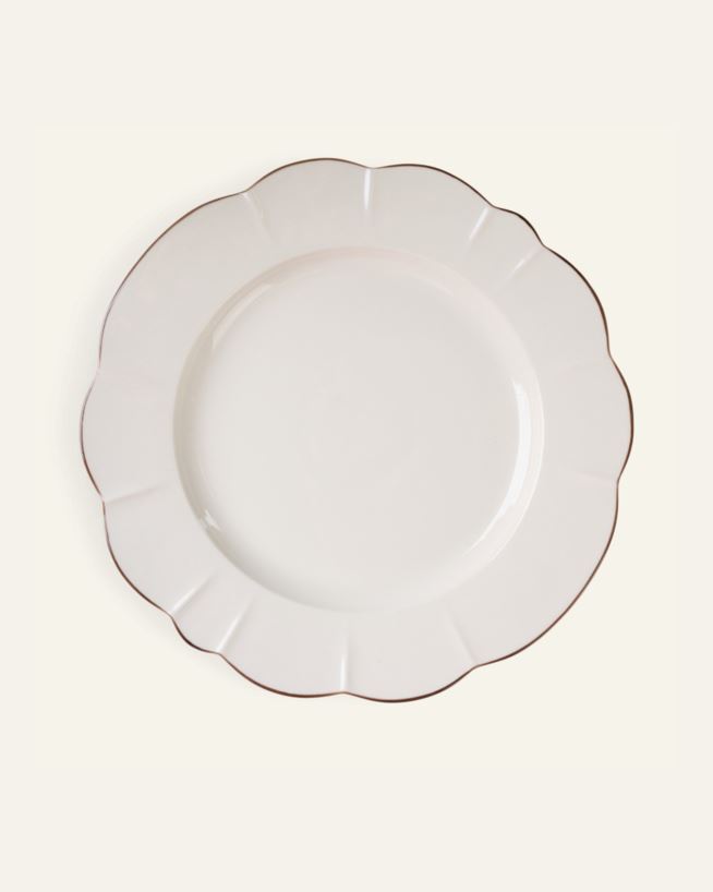 Tallerken brun - ø26,3 cm brun - 1