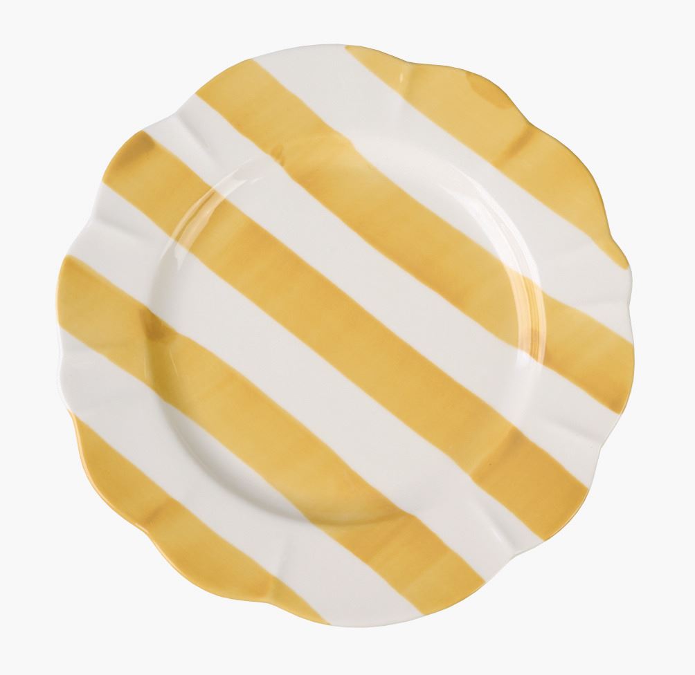 Tallerken gul - ø21cm gul - 1