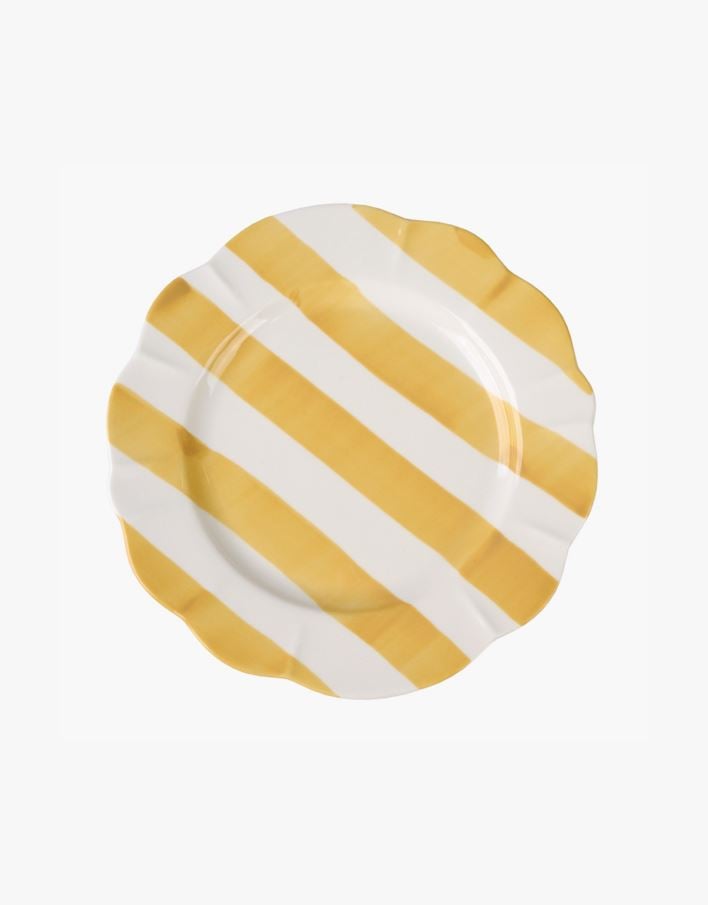 Tallerken gul - ø21cm gul - 1