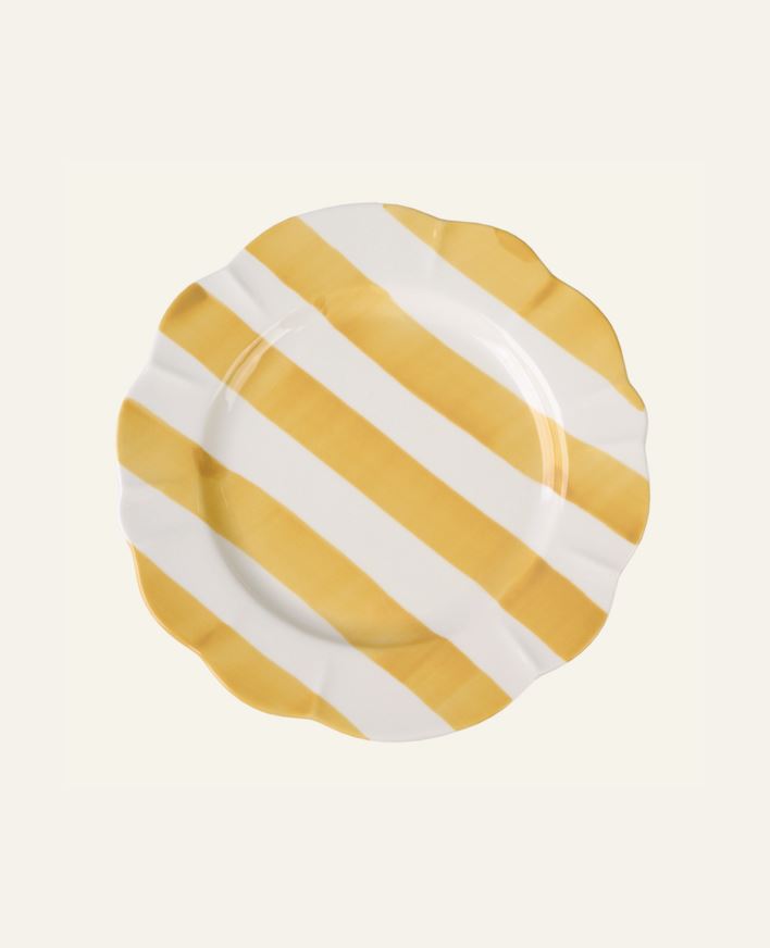 Tallerken gul - ø21cm gul - 1