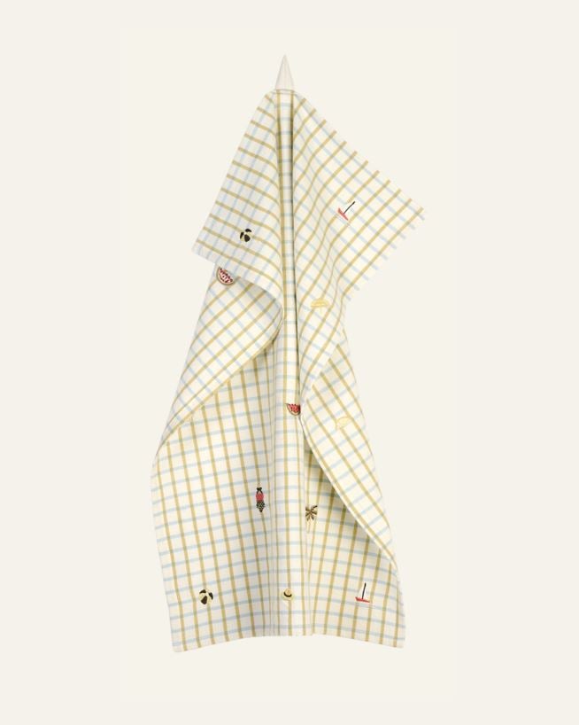 Kjøkkenhåndkle beige - 50x70 cm beige - 1