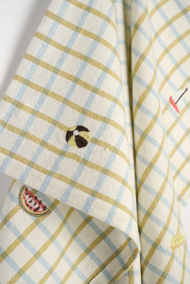 Kjøkkenhåndkle beige - 4