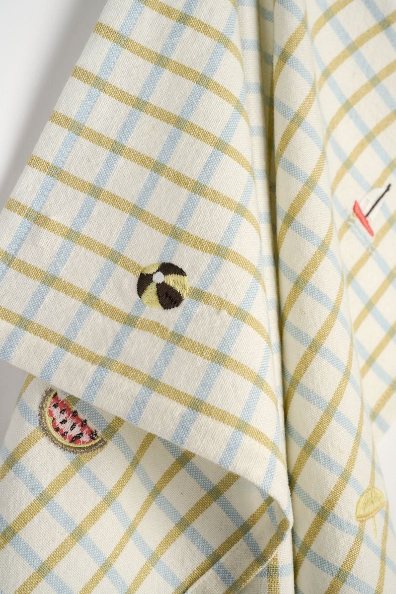 Kjøkkenhåndkle beige - 4