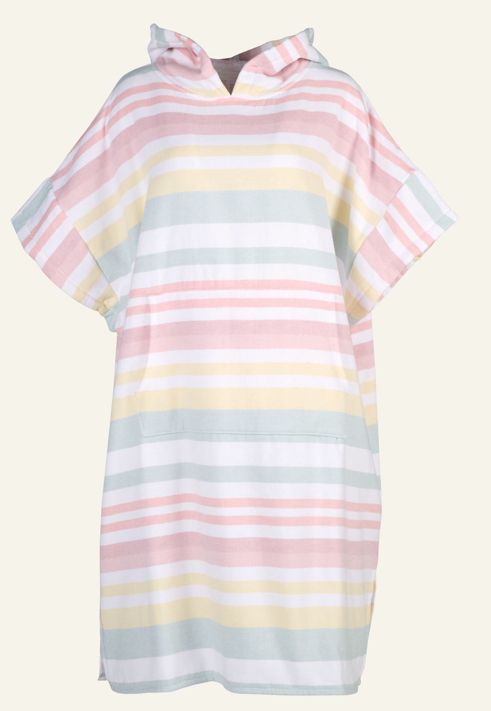 Poncho multi rosa - one size multi rosa - 1