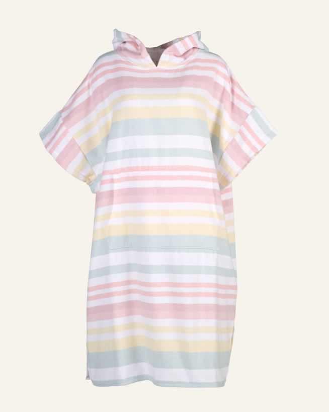 Poncho multi rosa - one size multi rosa - 1