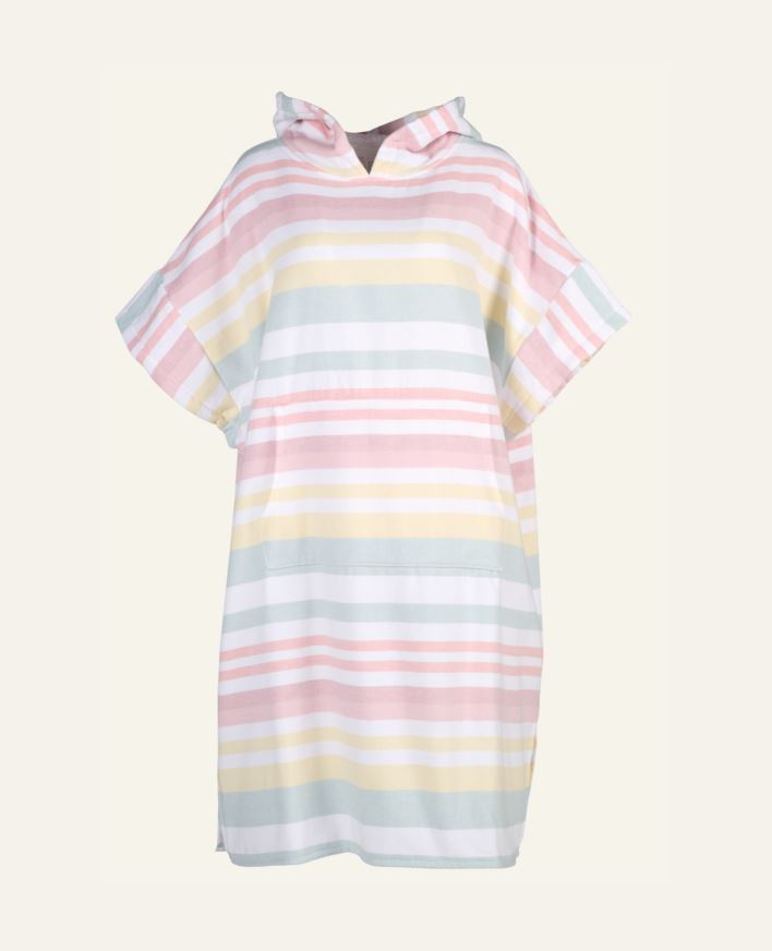 Poncho multi rosa - one size multi rosa - 1