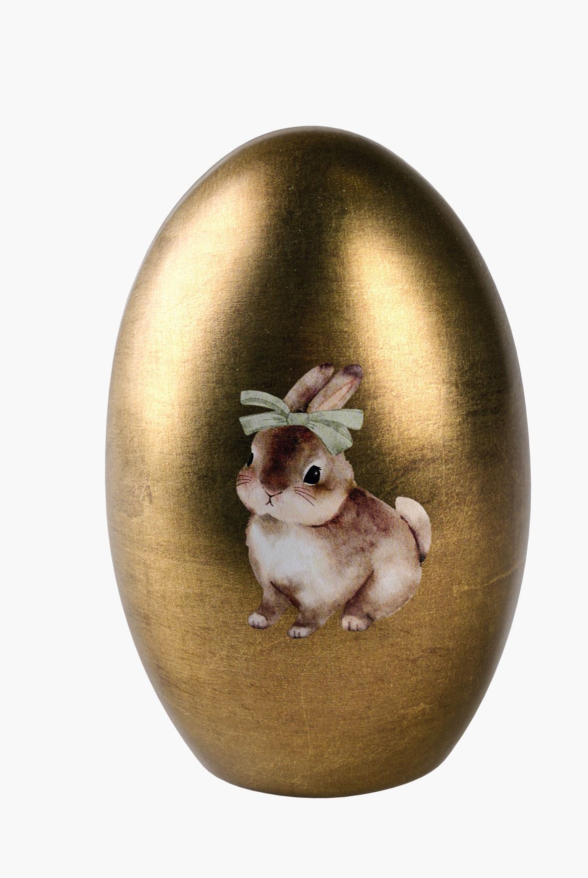 Påskeegg gull - 14x9 cm gull - 1