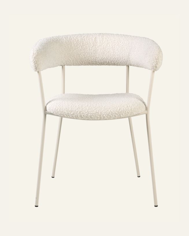 Spisestuestol offwhite - 58x62x80 cm offwhite - 1