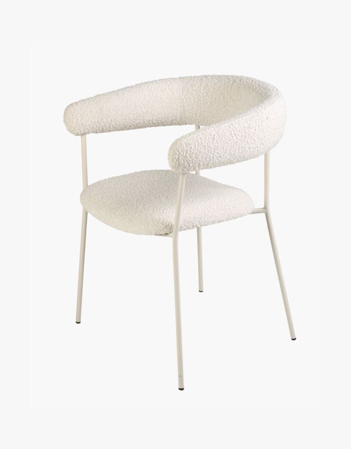 Spisestuestol offwhite - 58x62x80 cm offwhite - 1