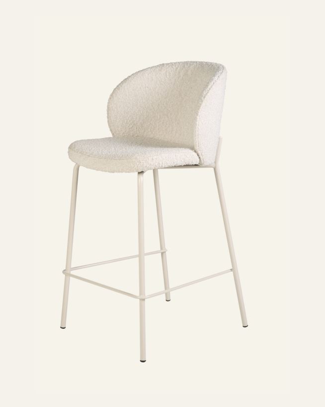 Barstol offwhite - 50x48x94 cm offwhite - 1