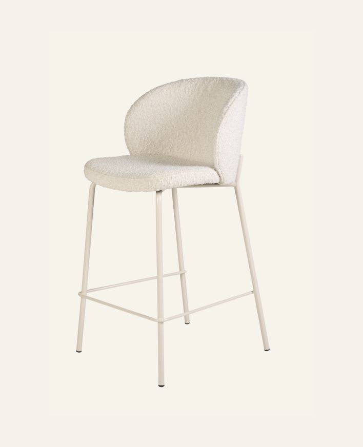 Barstol offwhite - 50x48x94 cm offwhite - 1