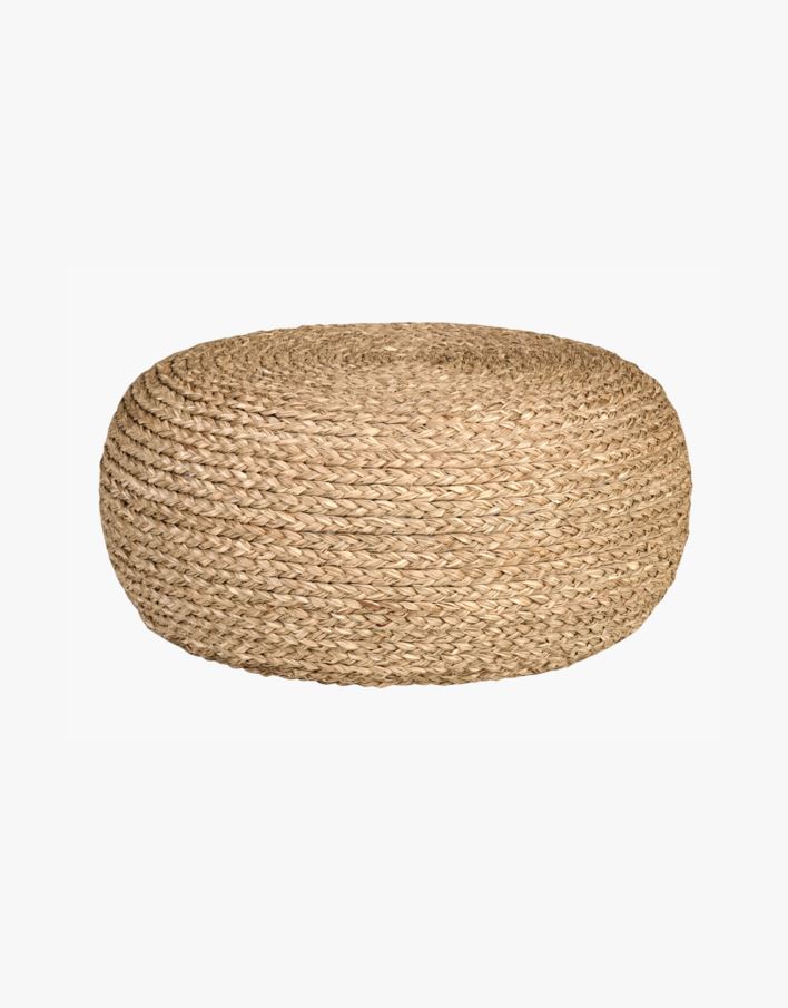 Puff natur - 58x58x26 cm natur - 1