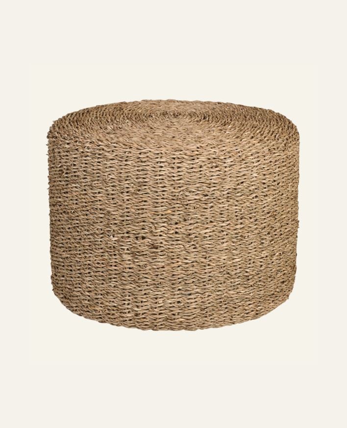 Puff natur - ø40x40 cm natur - 1