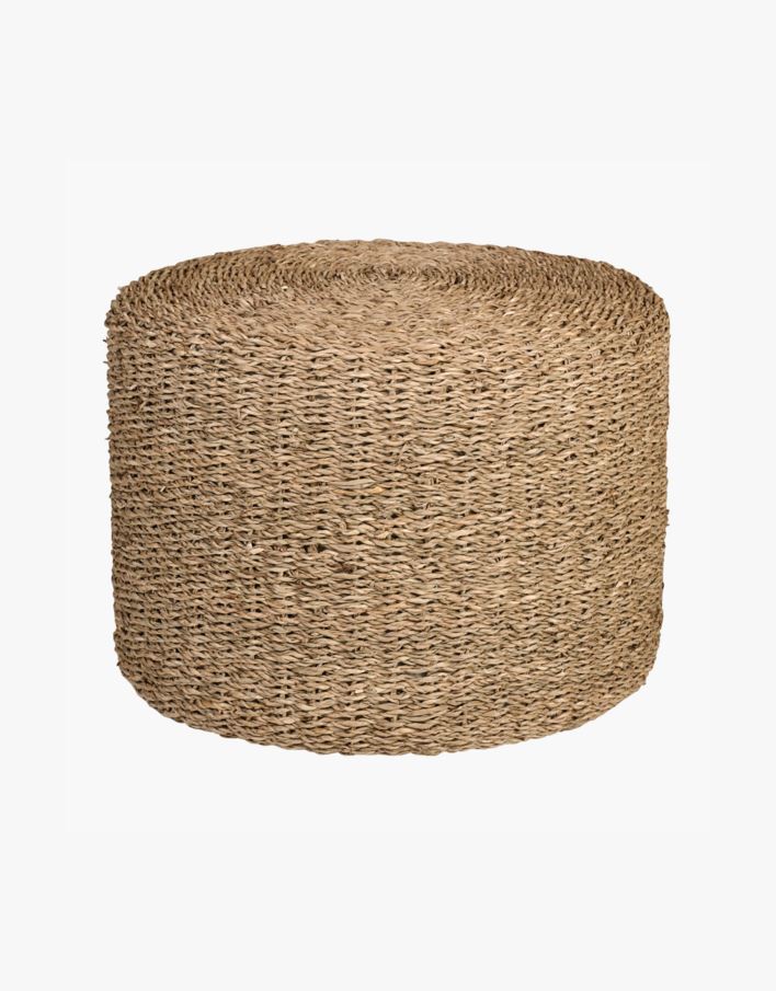 Puff natur - ø40x40 cm natur - 1