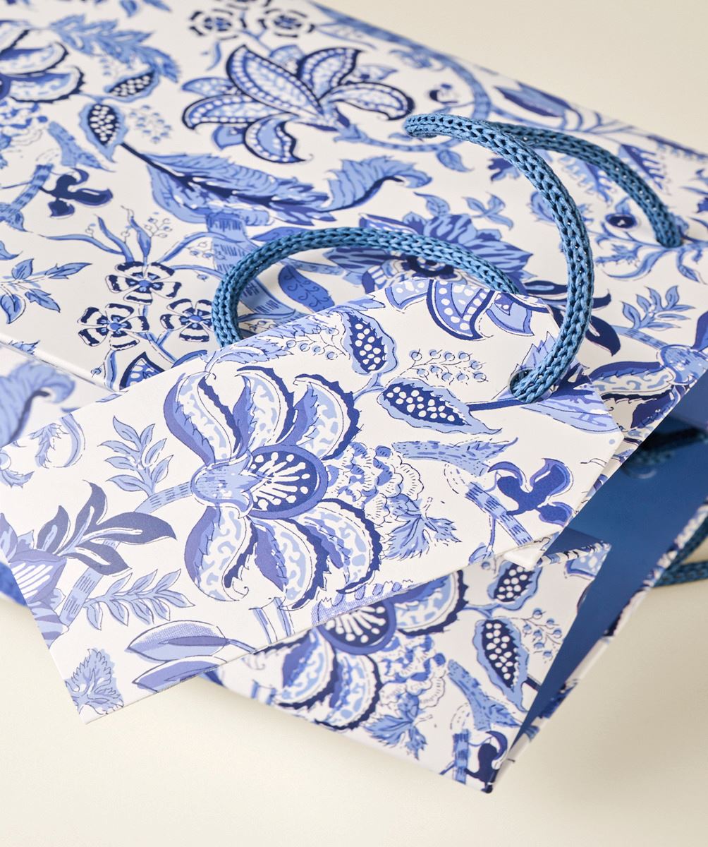 Flaskepose multi blå - 2