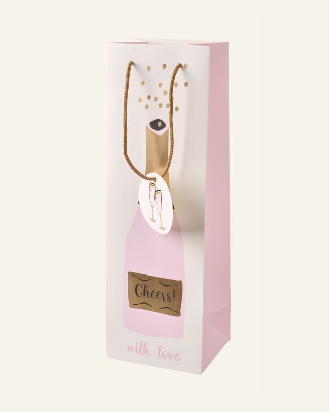 Flaskepose multi rosa - 12x36x10 cm multi rosa - 1