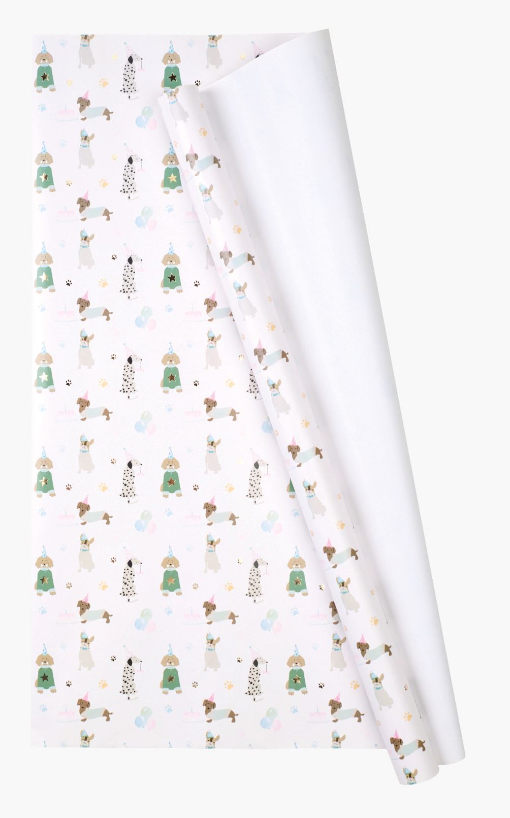 Gavepapir multi hvit - 70cm x 3m multi hvit - 1