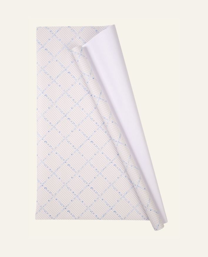 Gavepapir multi blå - 70cm x 3m multi blå - 1