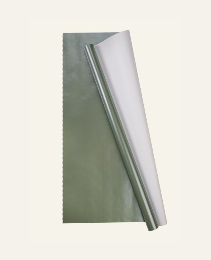 Gavepapir grønn - 70cm x 3m grønn - 1