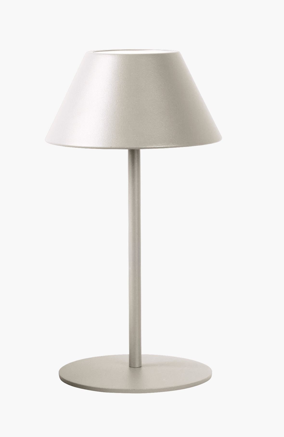 Led lampe lys beige - 10x10x21 cm lys beige - 1