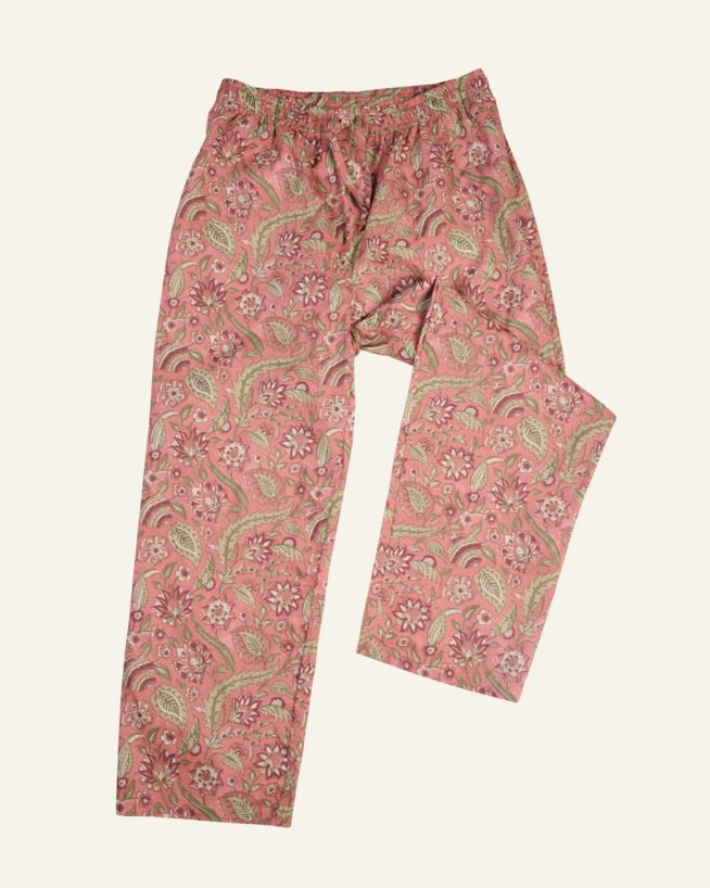 Pyjamasbukse multi rosa - one size multi rosa - 1