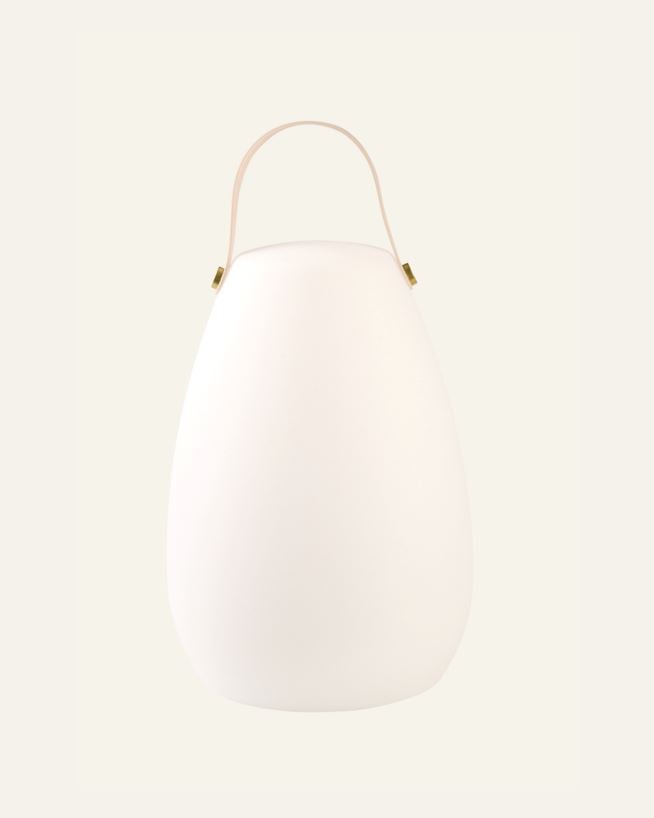 Led lampe lys beige - 14x14x20 cm lys beige - 1