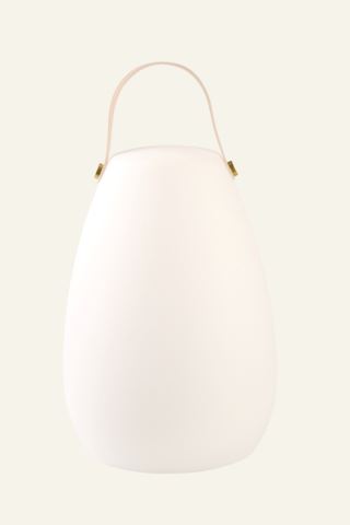 Forms & Objects Alvara Led Bordlampe Lys Beige 18x18x26 cm