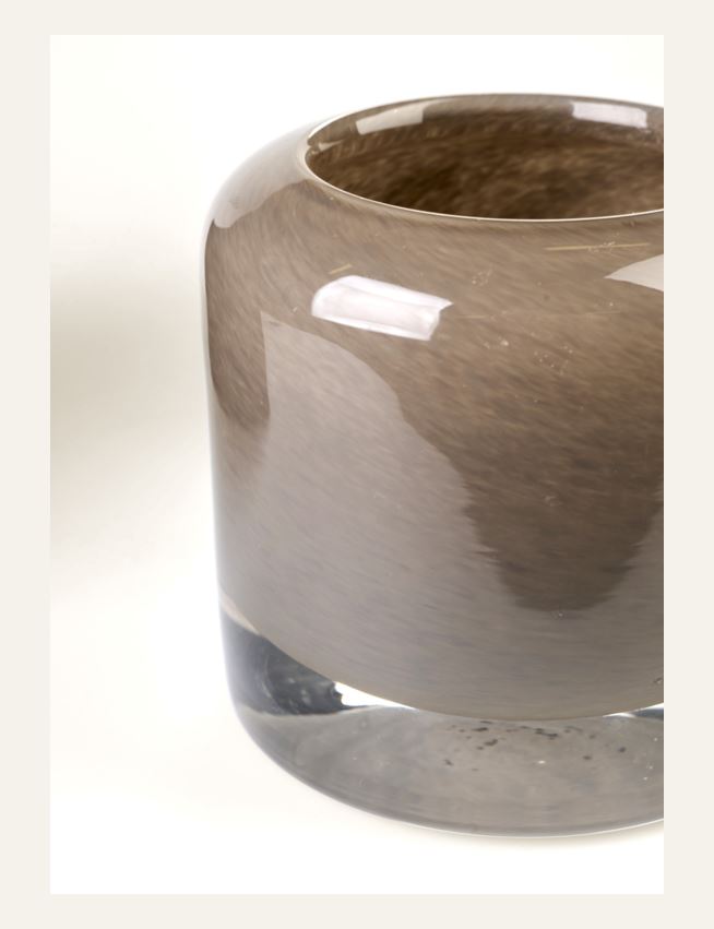 Telysholder taupe - 2