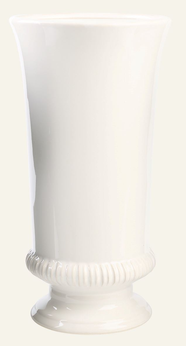Vase hvit - 16x16x30 cm hvit - 1